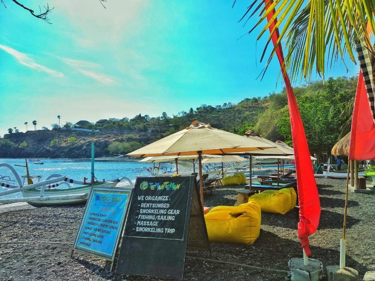 Coconut Beach Bungalows & Warung Amed Zewnętrze zdjęcie