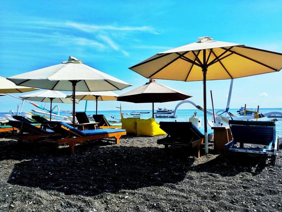 Coconut Beach Bungalows & Warung Amed Zewnętrze zdjęcie